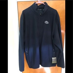 Eddie Bauer Men’s 2XL Navy Blue Full Zip Fleece